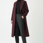 Burgundy Classic Coat