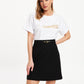 Blackout A-Line Mini Skirt