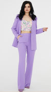 Purple Power Suit with cami