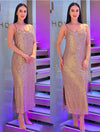 Golden Glimmer Gown