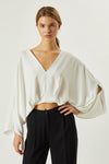 Crystal Batwing Blouse